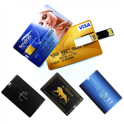 Free Sample Card USB Custom LOGO Flash Drive Memory USB Promotion gift slim business Credit Card Size USB 1G 2G 4GB 8gb 32G 64G