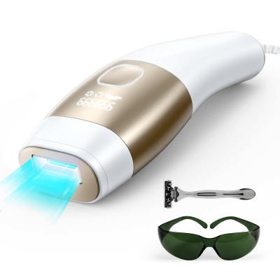 Laser Hair Removal with Ice Cooling Function for Women and Men